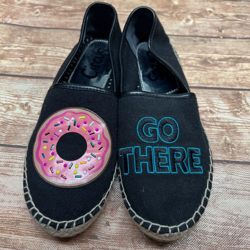 Circus‎ by Sam Edelman Womens "Go There Donut" Espadrilles Flats Shoes Sz 6